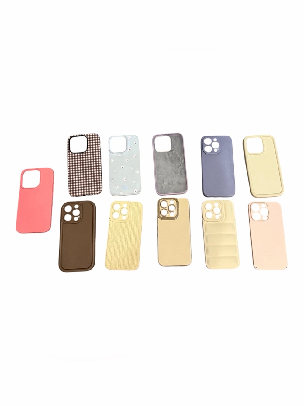 11 iPhone 14 Pro Phone Case Collection - Assorted Colors